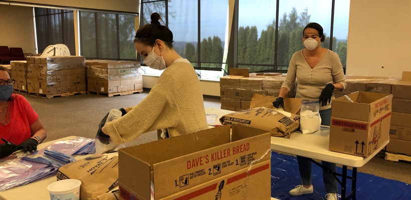 The Mission and churches rally together